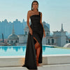 Women Party Fashion Sexy One-shoulder Sleeveless Evening Prom Dresses