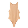 summer solid sexy bodycon women bodysuits female 8 color green slim casual  bodysuit chic lady club short playsuits femme