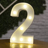 Luxury Alphabet Letter LED Lights Luminous Number Lamp  Battery Night Light for Home Wedding Birthday Christmas Party Decoration
