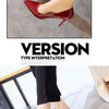 HOT Plus Size 34-44 HOT Women Shoes Pointed Toe Pumps Patent Leather Dress High Heels Boat Shoes Wedding Shoes Zapatos Mujerd76