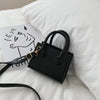 Yogodlns Vintage Mini Crossbody Bag Women PU Leather Small Messenger Bag Elegant Shoulder Bag Designer Handbag Casual Lady Purse