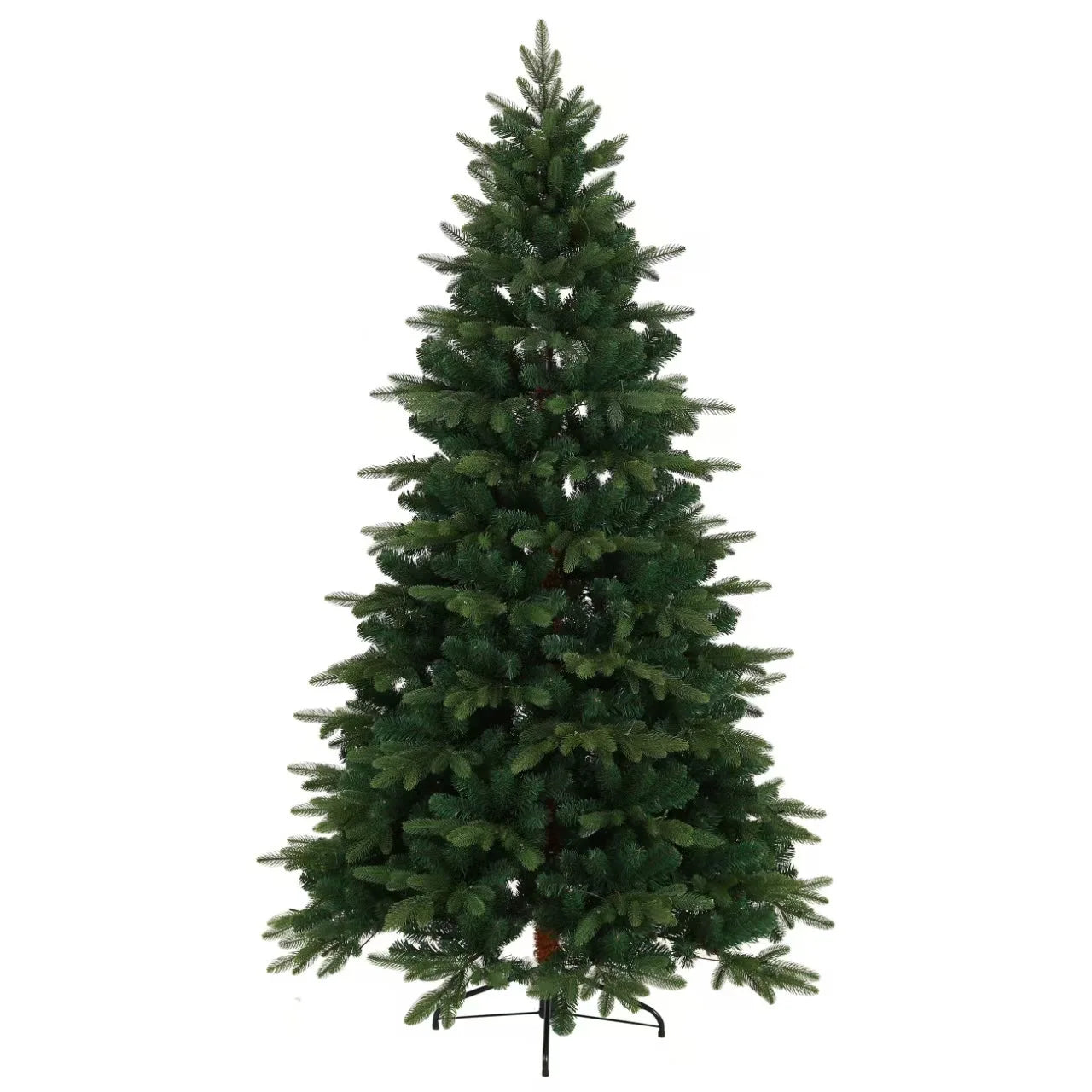 2025 High-End Home Decoration Artificial PE Christmas Tree Superior Quality Standing Base Christmas Decorations