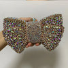 In Stock Lady Diamond Dinner Rhinestone Stone Crystal Women Party Hard Purse Bride Evening Bridal Wedding Hardside Clutch Bag
