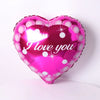10pcs 18inch Valentines Helium Balloons I Love You Heart Shaped Foil Balloon Romantic Wedding Valentine's Day  Party Decorations