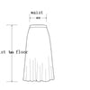Blue Puffy Knee Length Skirt Satin High Waist Women Formal Dance Skirts Custom Made Girls Birthday Party Skirt