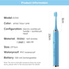 Tongwode Oral Cleaning Electric Tooth Brushes Long Lasting Smart Wireless Rechargeable Automatic Ultrasonic Electric Toothbrush