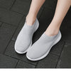 Women Vulcanized Shoes High Quality Women Sneakers Slip On Flats Shoes Women Loafers Plus Size 42 Walking Flat