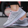 Women Casual Shoes Fashion Breathable Walking Mesh Flat Shoes Sneakers Women 2021 Gym Vulcanized Shoes White Female Footwear