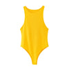 summer solid sexy bodycon women bodysuits female 8 color green slim casual  bodysuit chic lady club short playsuits femme