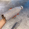 Portable Vacuum Flask Large Capacity Insulated Hot Water Bottle Shiny Rhinestones Thermos Coffee Mug for Women Gift 300/500ml