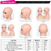 Full Machine Made Dovetail Human Hair Wigs Body Wave Short Pixie Cut Wig With Bangs Glueless Brazilian Remy Hair Wigs For Women