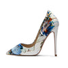 Factory Wholesale Fashion New Design Women Pumps Sexy High Heel Shoes Thin Heel Ladies Heels