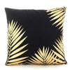 European Classical Bronzing Gold Foil Cushion Decorative Pillow Golden Leaves Home Decor Sofa Throw Pillow Almofadas Decorativas