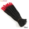 10 Inch Synthetic Dreadlocks Crochet Braids Hair  Handmade Locs Hip-Hop Style For Men And Women Ombre Braiding wig Extensions He