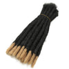 10 Inch Synthetic Dreadlocks Crochet Braids Hair  Handmade Locs Hip-Hop Style For Men And Women Ombre Braiding wig Extensions He