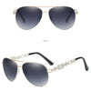 High Quality Women Pilot Polarized Sunglasses Vintage Metal Hollow Driving Sun Glasses UV400 Shades Eyewear Gafas De Sol Mujer