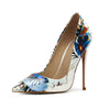 Factory Wholesale Fashion New Design Women Pumps Sexy High Heel Shoes Thin Heel Ladies Heels
