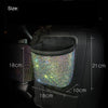 Luxury Diamond Rhinestone Car Storage Bag Organizer Seat Back Holder Multi-Pockets Car Backseat Stowing Tidying for Women