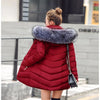 2025 New Arrival Fashion Slim Women Winter Jacket Cotton Padded Warm Thicken Ladies Coat Long Coats Parka Womens Jackets