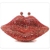 In Stock Lady Diamond Dinner Rhinestone Stone Crystal Women Party Hard Purse Bride Evening Bridal Wedding Hardside Clutch Bag