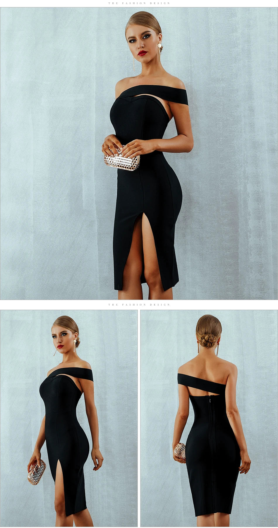 Seamyla 2023 Bandage Dress Sexy White Black Red One Shoulder Bodycon Summer Sleeveless Dress For Women New Celebrity Party Dress