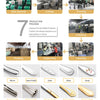 6/16/20/24Pcs Gold Tableware Stainless Steel 304 Cutlery Set Western Dinner Set Mirror Knife Fork Spoon Smooth Handle Flatware