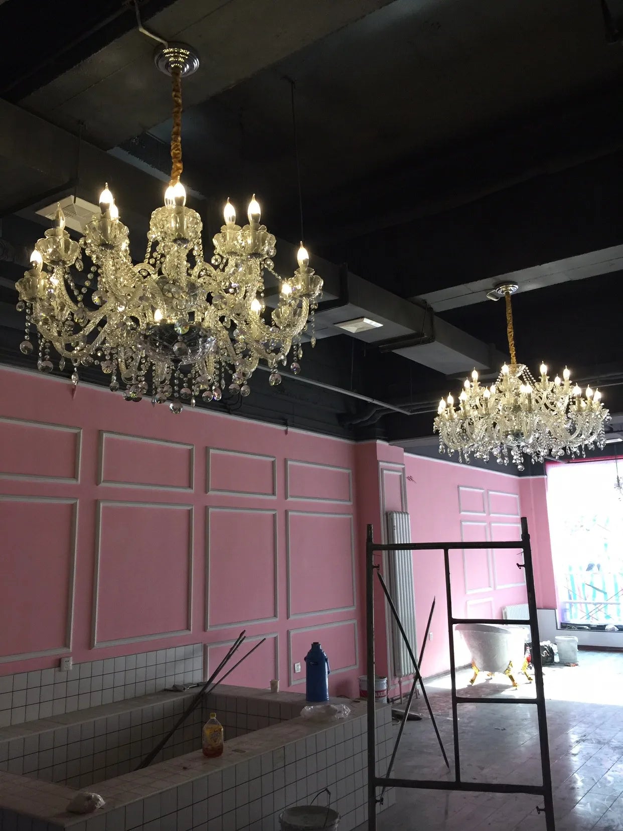 Luxury New K9 Modern Crystal Lustres De Cristal Lamps Chandeliers AC110V/220V Home Decoration Lighting Fixture for Living Room