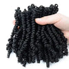 Bob Spring Twist Hair Prelooped Crochet Hair Braids 6 Inch synthetic Short passion twist hair pre twisted By Flyteng