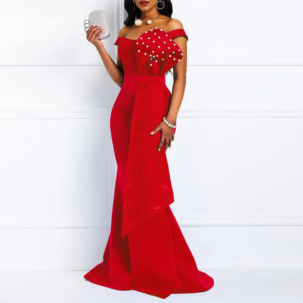 African Dresses for Women 2021 Spring and Autumn African Women Sleeveless Long Dress African Clothes