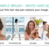Sevich Hair Dye Pen Hair Root Touch Up Black Brown Hair Color Stick Disposable Hair Dye Cream Brush Easy To Carry Magic Stick
