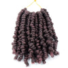 Bob Spring Twist Hair Prelooped Crochet Hair Braids 6 Inch synthetic Short passion twist hair pre twisted By Flyteng