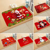Christmas Door Mat Santa Claus Carpet Marry Christmas Decorations For Home 2024 Xmas Ornament Navidad Natal Gifts New Year 2025