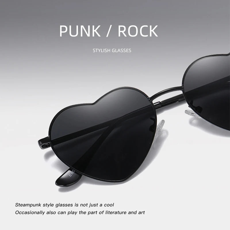 RUOBO Love Heart Shaped Polarized Sunglasses Women Men Sweet Design Eyewear Party Sun Glasses Outdoor Goggle UV400 Oculos De Sol