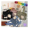 Nylon Waterproof Canvas Women Handbags Shoulder Bag Japanese Ladies Messenger Bag Student School Crossbody Bags for Girl Satchel