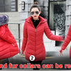 2025 New Arrival Fashion Slim Women Winter Jacket Cotton Padded Warm Thicken Ladies Coat Long Coats Parka Womens Jackets