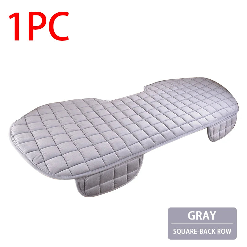 SEAMETAL Winter Plush Car Seat Cover Warm Soft Auto Seat Cushion Anti Slip Chair Protector Pad Universal for Most Car Models