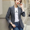 HIGH QUALITY Fashion 2020 Design Blazer Jacket Women's Green Black Blue Solid Tops For Office Lady Wear Size S-4XL