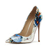 Factory Wholesale Fashion New Design Women Pumps Sexy High Heel Shoes Thin Heel Ladies Heels