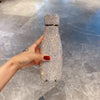 Portable Vacuum Flask Large Capacity Insulated Hot Water Bottle Shiny Rhinestones Thermos Coffee Mug for Women Gift 300/500ml