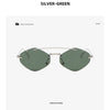 Rimless Diamond Sunglasses Square Women Men Retro Sun Glasses Brand Designer Eyewear UV400 Shades Oculos Female Gafas