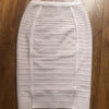 16 Colors Sexy Solid Zipper Orange Blue Black Red Bandage Skirt Women Elastic Bodycon Summer XL XXL Pencil Skirts 58cm