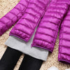 Women Puffer Jacket 15 Colors Plus Size 5XL 6XL 7XL 2025 New Spring Autumn Female Ultra Lightweight Packable Hooded Down Coats
