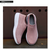 Women Vulcanized Shoes High Quality Women Sneakers Slip On Flats Shoes Women Loafers Plus Size 42 Walking Flat