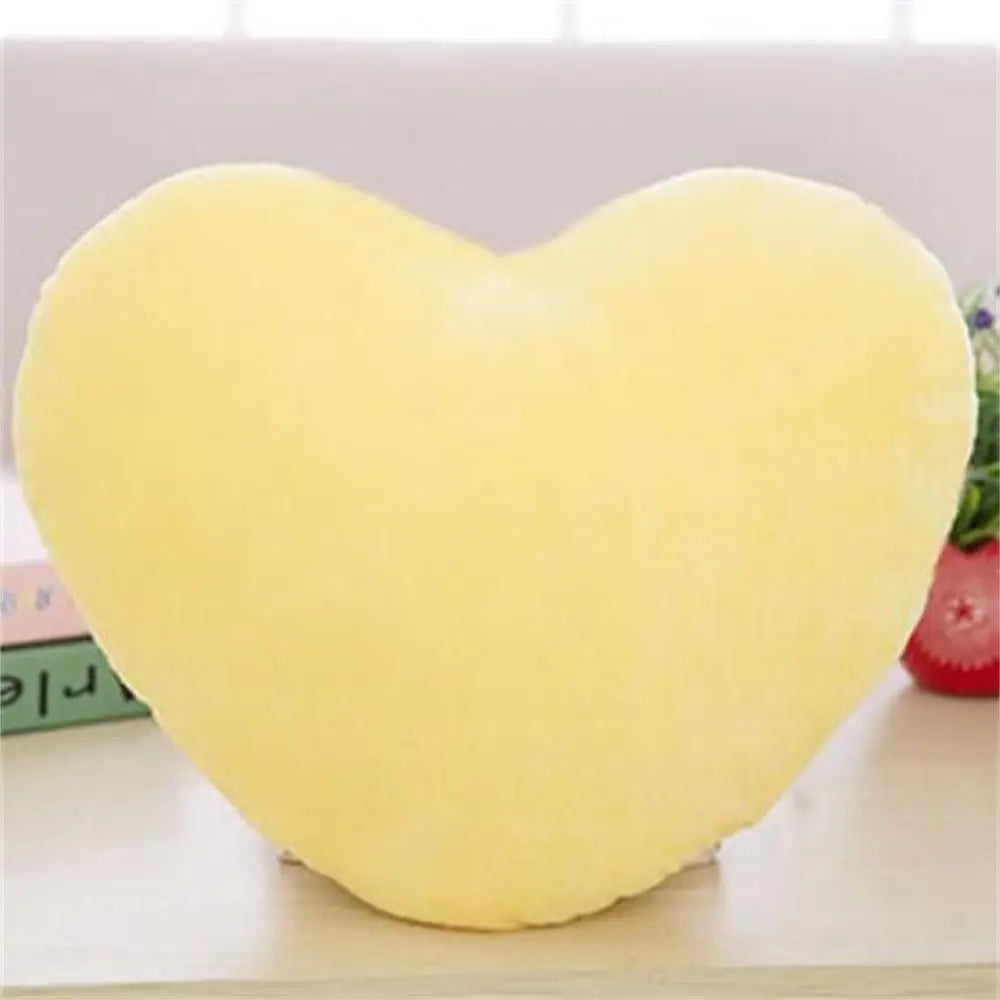 15//20cm Pink Soft Pillow Red Heart Shape Pillow Plush Pillow Valentines Day Throw Pillow Cotton Cushion Home Decor Lover Gift