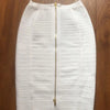 16 Colors Sexy Solid Zipper Orange Blue Black Red Bandage Skirt Women Elastic Bodycon Summer XL XXL Pencil Skirts 58cm