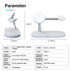 3 in 1 Wireless Charger Stand For iPhone 12 13 14 15 16 Fast Charging Station for Apple Watch 10 9 8 7 6 5 4 Airpods 2 3 Pro