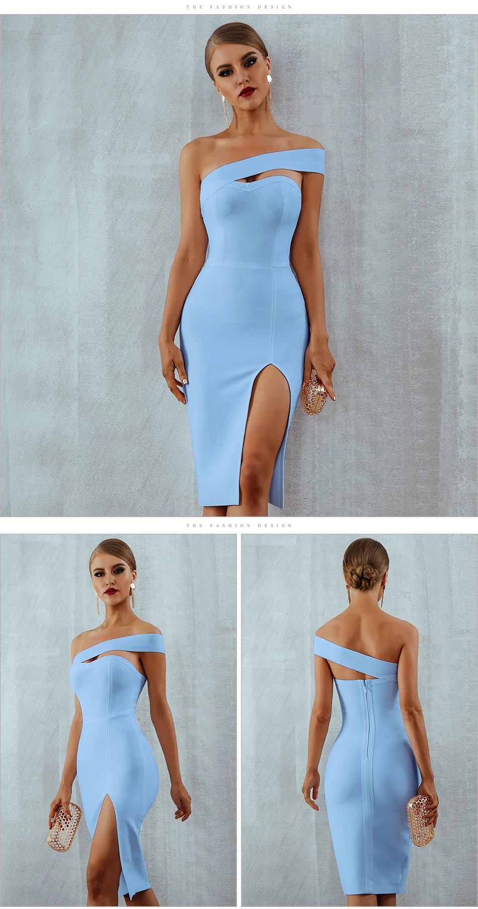 Seamyla 2023 Bandage Dress Sexy White Black Red One Shoulder Bodycon Summer Sleeveless Dress For Women New Celebrity Party Dress