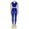 Women Sets Summer Tracksuits Slim Sleeveless Skinny Crop Tops+Pants Suit Two Piece Set Night Club Outfits 2 Pcs Street GL3503