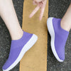 Women Vulcanized Shoes High Quality Women Sneakers Slip On Flats Shoes Women Loafers Plus Size 42 Walking Flat