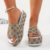 Fujian Origin Sheepskin Pillow Slides Cloud Slippers, Summer Casual Muffin Base Flip Flops With Bow For Women